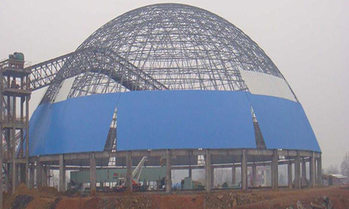 邹城螺栓球网架加工的注意事项